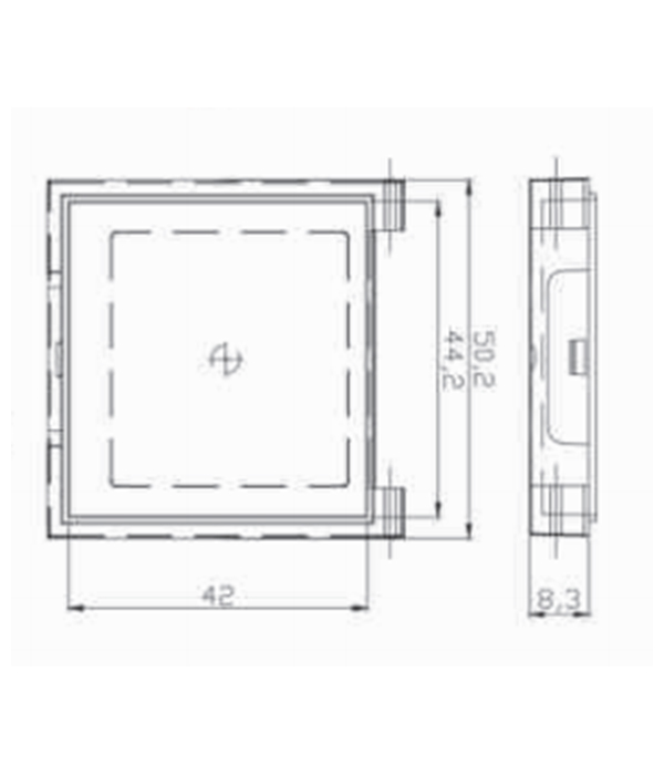 detail of HN3485-프라이빗 라벨 메이크업 케이스 파우더 박스